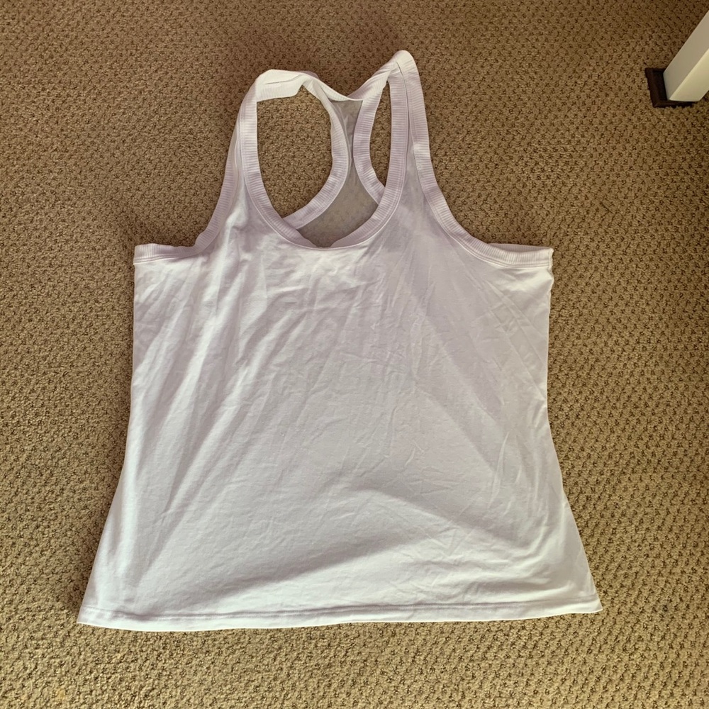 athleta white top!